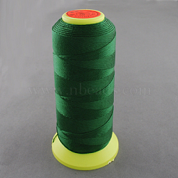 Nylon Sewing Thread, Dark Green, 0.6mm, about 500m/roll(NWIR-Q005A-05)
