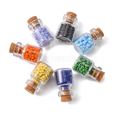 3060pcs 20 couleurs 12/0 perles de rocaille en verre(SEED-YW0002-03)-2