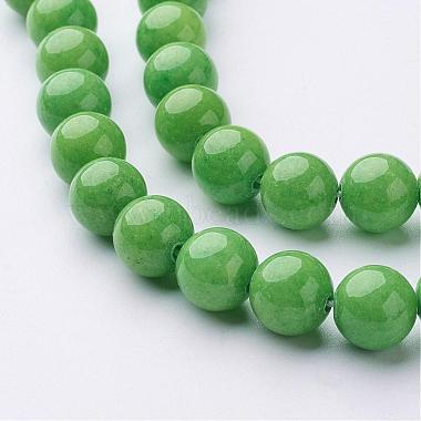 Natural Mashan Jade Round Beads Strands(G-D263-10mm-XS17)-2