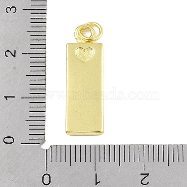 pendentifs en laiton zircon cubique transparent(KK-P266-06G-W)-3