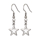 3 paire de boucles d'oreilles pendantes en acier inoxydable style 3 style 304(EJEW-JE05494-01)-4