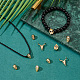 Elite 10pcs 5 style Brass Micro Pave Cubic Zirconia Beads(ZIRC-PH0001-42)-5