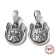 Thai Sterling Silver Pendants(STER-NH0005-01AS)-1