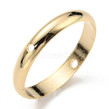 Real 24K Gold Plated Ring Brass Bead Frame