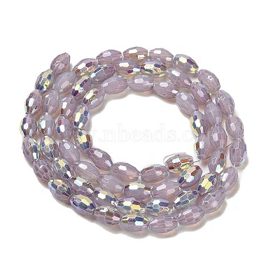 Baking Painted Glass Beads Strands(DGLA-D001-02B)-2