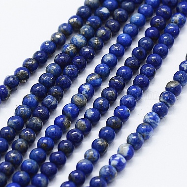 Natural Lapis Lazuli Beads Strands(X-G-F561-5mm-G)-8