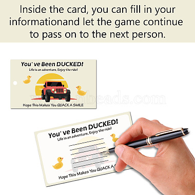 50Pcs Duck Theme Paper Card(AJEW-CN0001-94D)-5