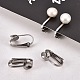 304 Stainless Steel Clip-on Earring Findings(X-STAS-G081-63P)-6