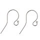 925 Sterling Silver Earring Hooks(X-STER-K167-051C-S)-1