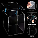 Rectangle Transparent Acrylic Collections Display Case(ODIS-WH0099-16)-4