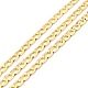 Rack Plating Brass Cuban Link Chains(KK-E015-02G)-1