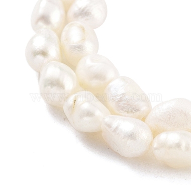 Natural Cultured Freshwater Pearl Beads Strands(PEAR-P062-24B)-4