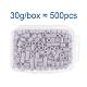 1 коробка 5 mm melty beads pe diy fuse beads refills для детей(DIY-X0047-45-B)-5