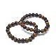 Natural Tiger Eye Bead Stretch Bracelets(BJEW-K212-B-005)-1