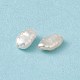 perles de perles de keshi naturelles baroques(PEAR-N020-P26)-3