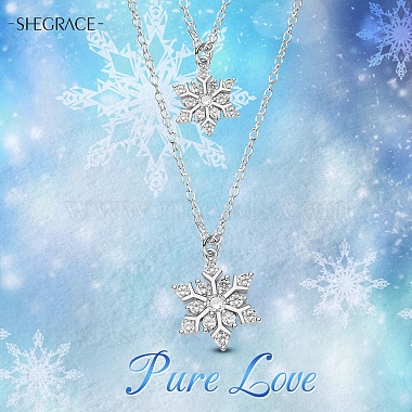 SHEGRACE Brass Tiered Necklaces(JN879A)-3
