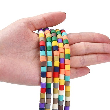 Polymer Clay Bead Strands(X-CLAY-T001-C28)-6