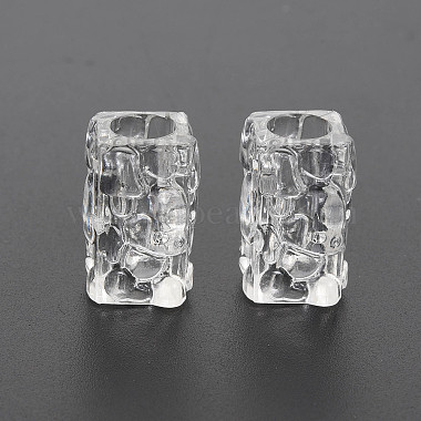 Transparent Crackle Acrylic European Beads(X-CACR-S010-09)-3