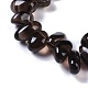 Natural Smoky Quartz Beads Strands(G-B072-D01-02)-4