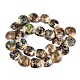 Handmade Gold Sand Lampwork Beads Strands(LAMP-Q041-03)-2