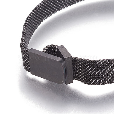 Iron Mesh Chain Bracelet Making(MAK-E667-01B)-2