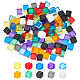 140Pcs 10 Colors Opaque & Transparent Acrylic Beads(AJEW-BC0003-88)-1