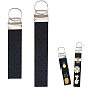 2Pcs Felt Badge Holders Keychain Clasps(FIND-CP0004-06B)-7