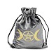 sacs cadeaux en velours dor&eacute; &agrave; cordon(AJEW-P131-06B)-2