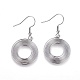 304 Stainless Steel Dangle Earrings(EJEW-F234-11P)-1