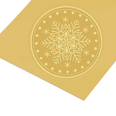 Self Adhesive Gold Foil Embossed Stickers(DIY-WH0211-023)-4