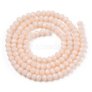 Opaque Solid Color Glass Beads Strands(EGLA-A034-P8mm-D17)-2