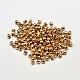 Rack Plating and Vacuum Plating Brass Round Faceted Spacer Beads(KK-I598-08KC-RS)-2
