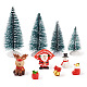 10Pcs 10 Style Christmas Resin Display Decorations(DJEW-TA0001-03)-2