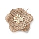 Burlap Artificial Flower Ornament Accessories(HULI-PW0002-137A)-1