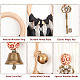 3Pcs 3 Style Alloy Witch Bells Pendant Decorations(HJEW-OC0001-14)-4