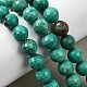 Natural Magnesite Beads Strands(G-P598-E-8mm-04)-1