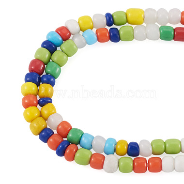 2Strands Handmade Lampwork Beads Strands(BLOW-TADJ0001-01A)-1