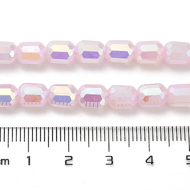 imitation jade perles de verre brins(EGLA-D030-05A)-4