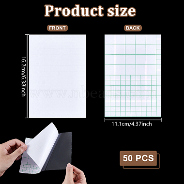 Self-Adhesive PVC Plastic Holographic Cold Laminating Film(DIY-WH0308-762A)-2