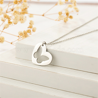 Stainless Steel Pendant Necklaces(FZ5872-2)-2