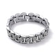 Men's Crystal Rhinestone Solid Link Chain Bracelet(BJEW-I297-02P)-1