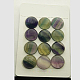 Natural Fluorite Cabochons(X-G-I064-8mm)-2