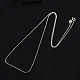 925 Sterling Silver Necklaces(STER-M034-32A)-1