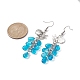Shell with Starfish Shape Alloy Dangle Earrings(EJEW-JE05622-02)-3
