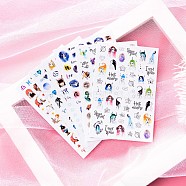 Nail Decals Stickers, Self-Adhesive Constellation Nail Design Art, for Nail Toenails Tips Decorations, Mixed Patterns, 96x64mm(MRMJ-T078-B-M)