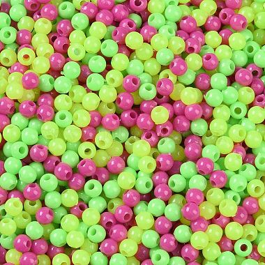 Opaque Acrylic Beads(OACR-H118-07A-01)-3