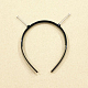 Plastic Hair Bands Findings with Springs(OHAR-PW0003-192B)-1