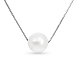 Simple Design 925 Sterling Silver Necklace(JN49A)-1