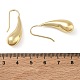 Brass Dangle Earrings(KK-CBAD851-04G)-5