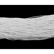 Elastic Cord, White, about 1mm thick, about 25.15~27.34 yards(23~25m)/bundle(X-YRB1MM-6)
